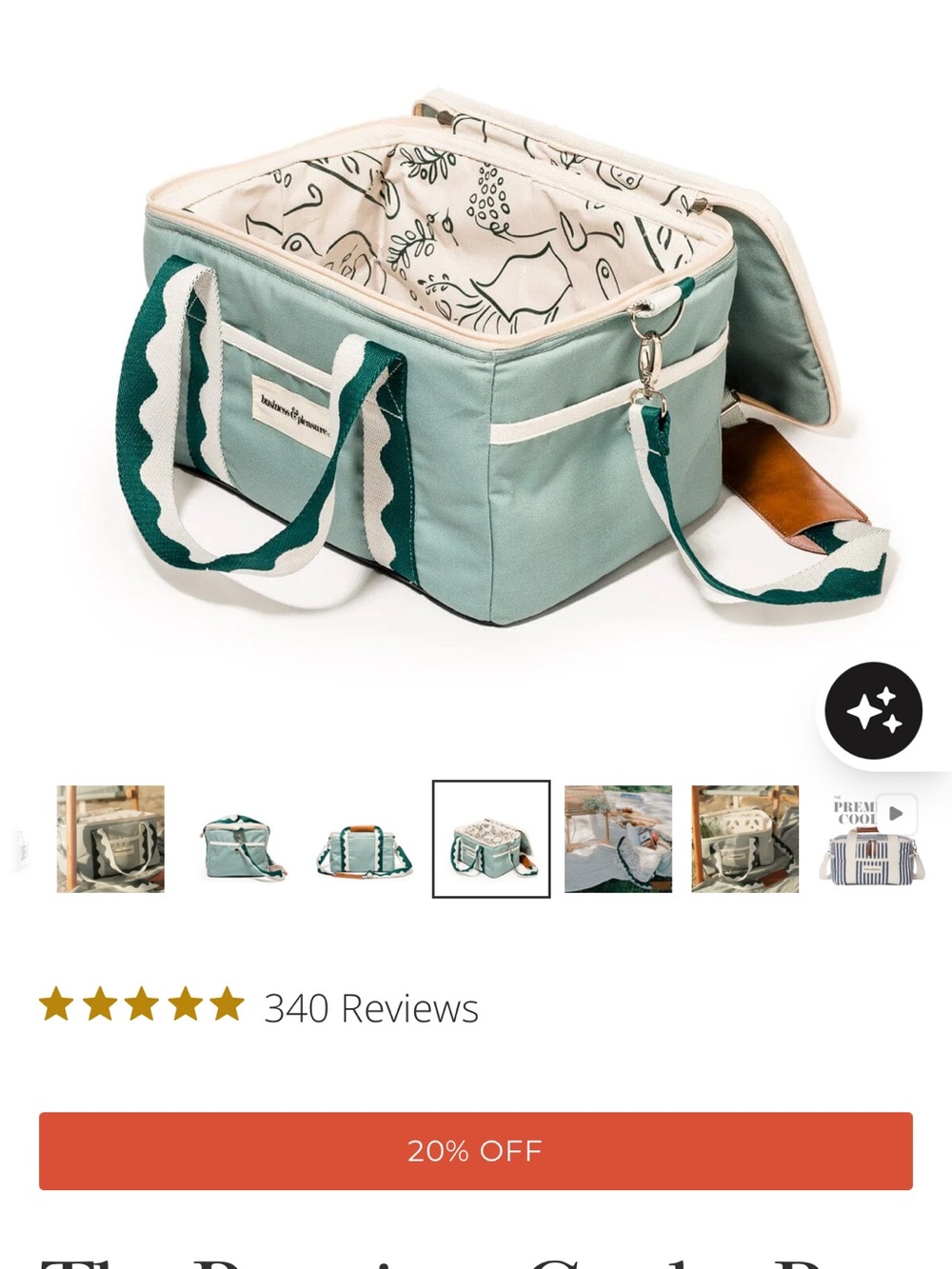 Business & Pleasure Co. Premium Cooler Bag - Picture 3 of 4